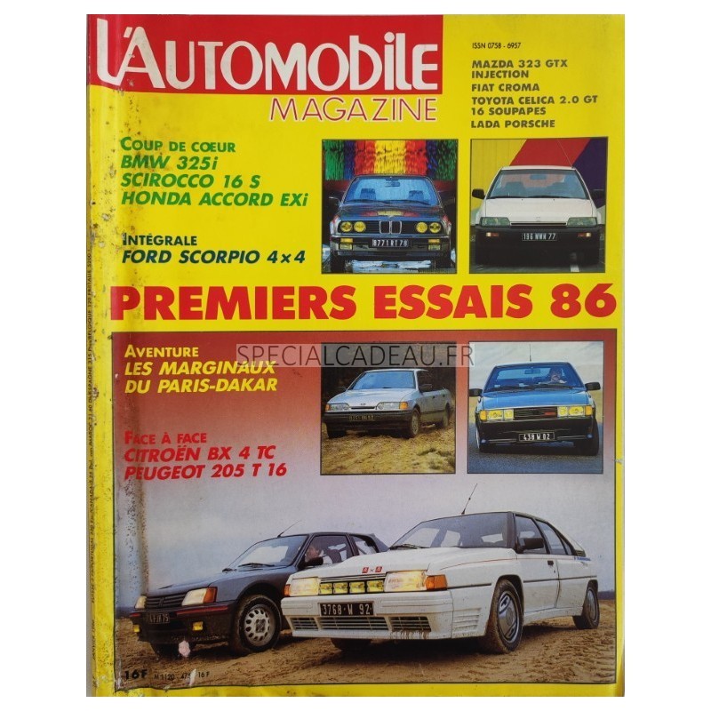Automobile Magazine Janvier 1986