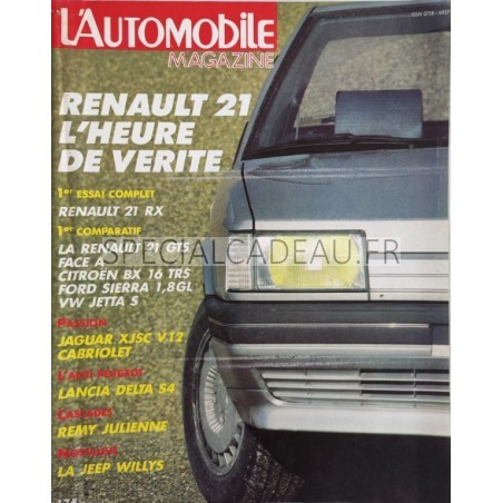 Automobile Magazine Mars 1986
