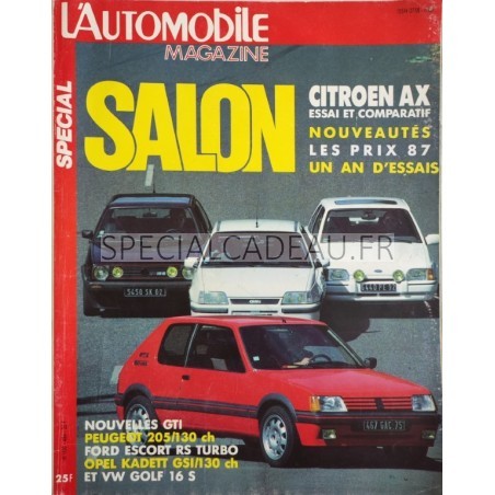 Automobile Magazine Octobre 1986