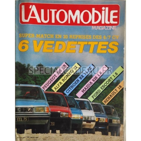 Automobile Magazine Juillet 1983