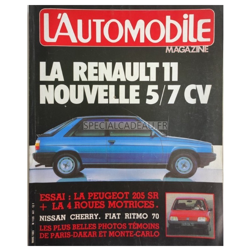 Automobile Magazine Mars 1983