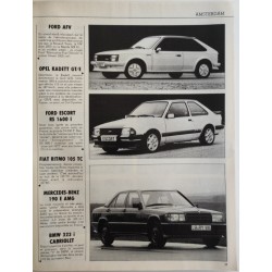 Automobile Magazine Mars 1983