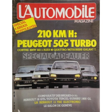 Automobile Magazine Avril 1983
