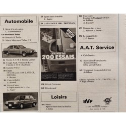 Action Automobile Octobre 1980