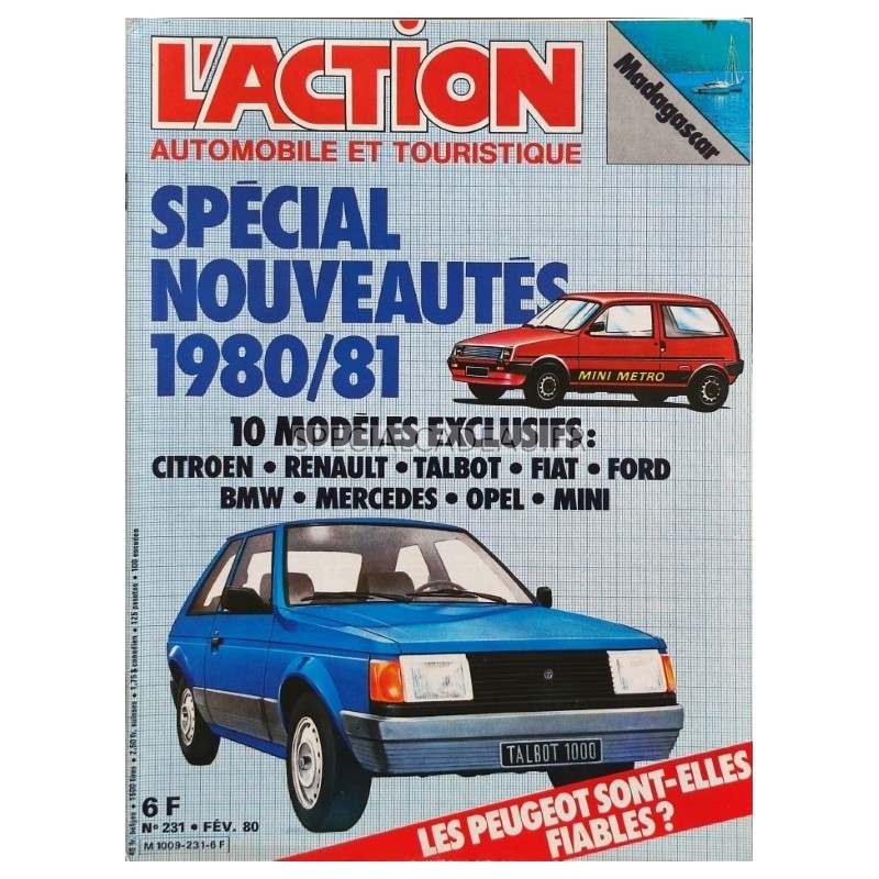 Action Automobile Février 1980