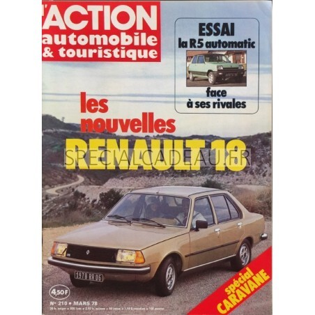 Action Automobile Mars 1978