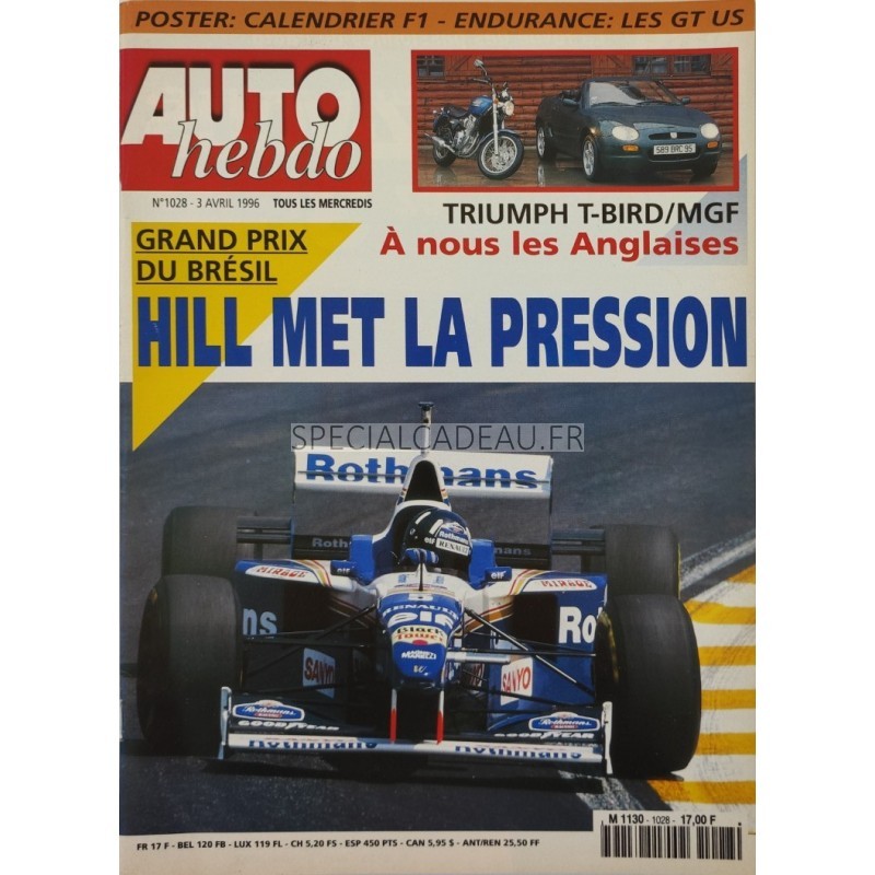 Auto Hebdo Avril 1996