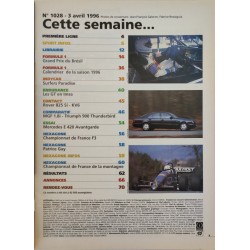 Auto Hebdo Avril 1996