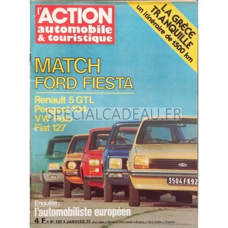 Action Automobile Janvier 1977