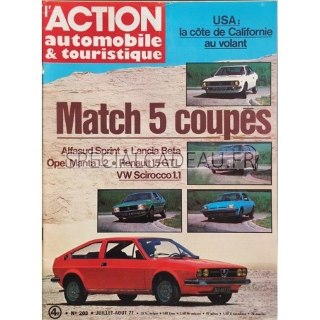 Action Automobile Juillet Août 1977