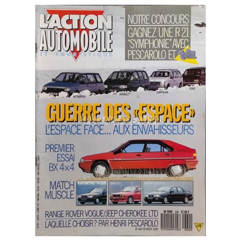 Action Automobile Février 1989