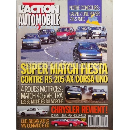 Action Automobile Mars 1989