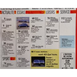 Action Automobile Mars 1989
