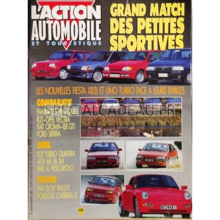 Action Automobile Novembre 1989